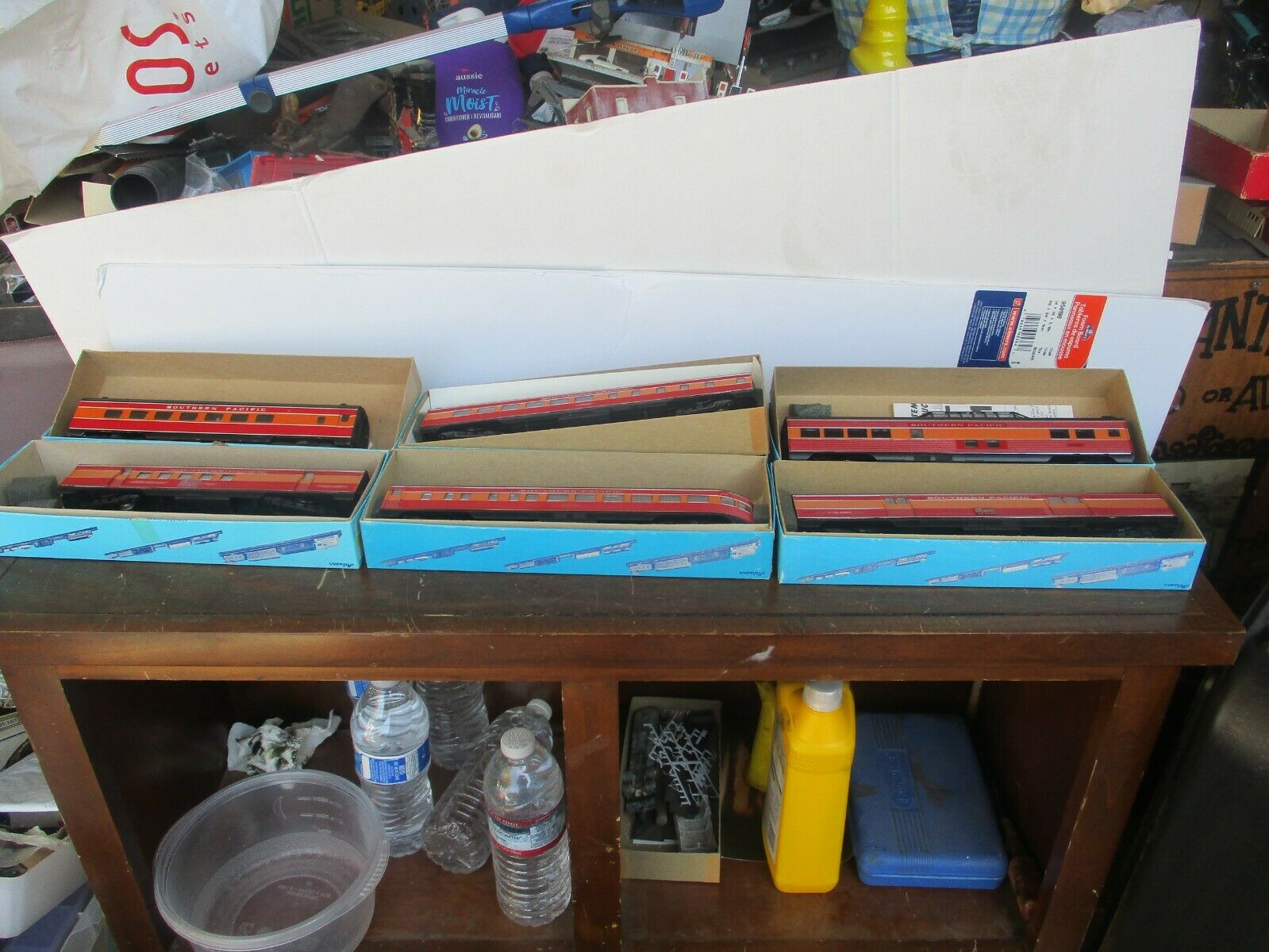 Athearn 6 Passenger Cars With 5 Correct Boxes 1 Incorrect Southern Pacific Day
