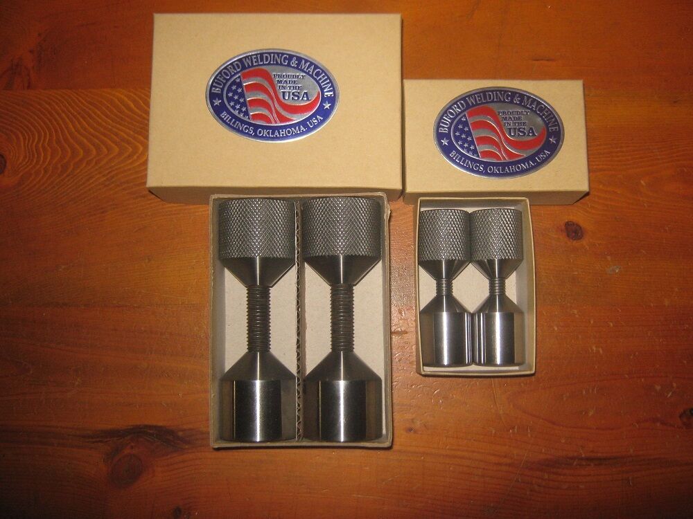 Welders & Fitters Two Hole Flange Pins (1&5/8" & 1&1/8" Dia.) Made In Usa.