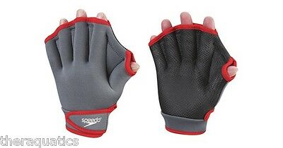 Speedo Aqua Fitness Gloves Surfing Swimming Lane Training Gloves Neoprene 753465