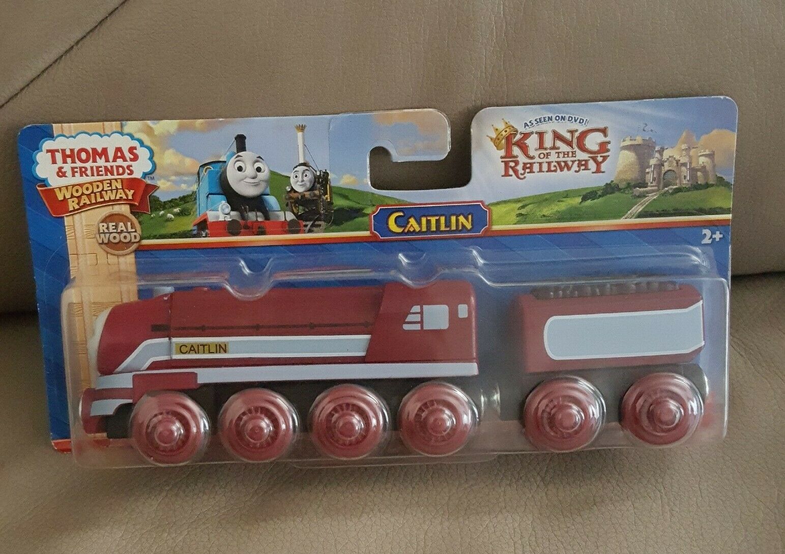 Caitlin Thomas & Friends Wooden Railway Double Caboose Train New Y5856