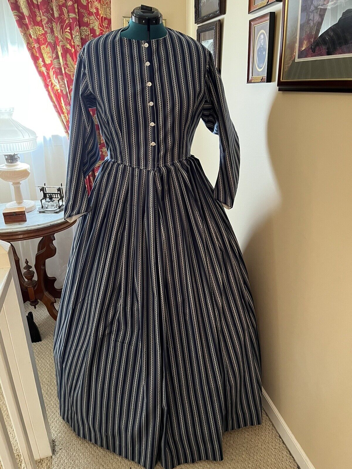 Civil War Reenactment Day Dress Size 18
